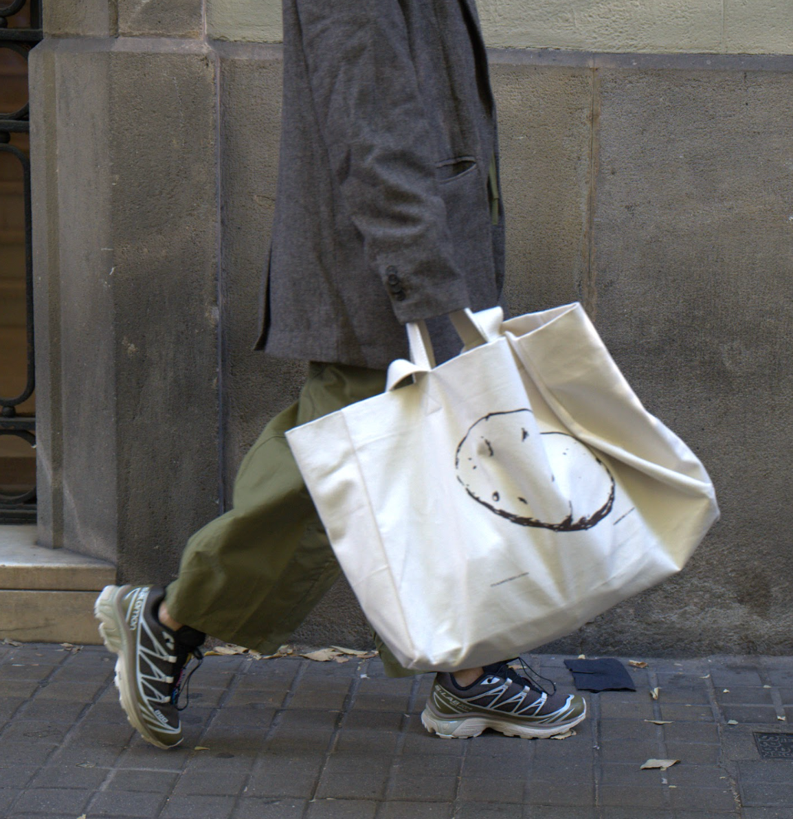 Tote bag LA PAPA x Thinking Mu